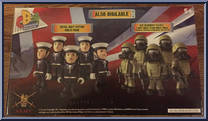 Army Paratrooper Multi Pack from H.M. Armed Forces - Mini Sets manufactured by Character Options [Back]