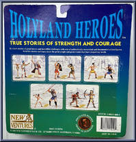David Battles the Mighty Goliath from Holyland Heroes - Basic Series manufactured by New Ventures [Back]