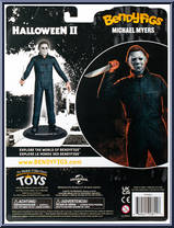 Michael Meyers (Halloween) from Horror - Bendyfigs manufactured by Noble Toys [Back]