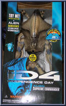 Alien Supreme Commander from ID4 - Independence Day - Basic Series manufactured by Trendmasters [Front]