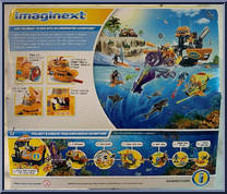 Submarine from Imaginext - Basic Series manufactured by Fisher-Price [Back]
