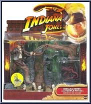 Indiana Jones (Temple Pitfall) from Indiana Jones - Raiders of the Lost Ark - Deluxe Figures manufactured by Hasbro [Front]