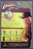Indiana Jones (Whip Cracking Action) from Indiana Jones - Raiders of the Lost Ark - Basic Series manufactured by Hasbro [Back]