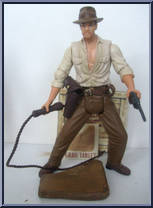 Indiana Jones (Whip Cracking Action) from Indiana Jones - Raiders of the Lost Ark - Basic Series manufactured by Hasbro [Loose]