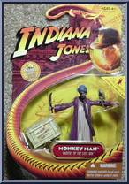 Monkey Man from Indiana Jones - Raiders of the Lost Ark - Basic Series manufactured by Hasbro [Front]