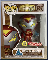 Iron Hammer (Glows in the Dark) from Infinity Warps - Infinity Warps Pop! manufactured by Funko [Front]