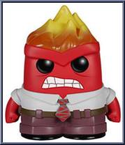 Anger (Flaming Head) Action Figure