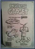 Inspector Gadget from Inspector Gadget - Basic Series manufactured by Galoob [Back]