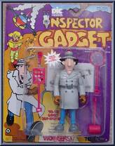 Inspector Gadget (Snap-Open Hat) from Inspector Gadget - Basic Series manufactured by Tiger Toys [Front]