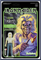 Killer Eddie (Killers) (Glow In The Dark) from Iron Maiden - ReAction Figures manufactured by Super7 [Front]