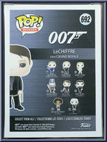 LeChiffre (Casino Royale) from James Bond - Pop! Vinyl Figures manufactured by Funko [Back]