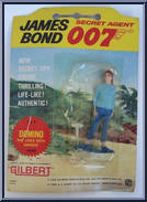 Domino from James Bond - Secret Agent 007 - 3" Figures manufactured by Gilbert [Front]