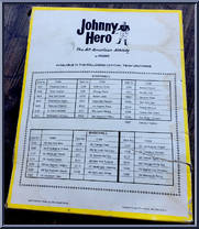 San Francisco Giants from Johnny Hero - Baseball Outfits manufactured by Rosko [Back]