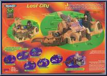Lost City from Jonny Quest - Micro Machines manufactured by Galoob [Back]