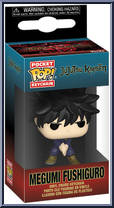 Megumi Fushiguro from Jujutsu Kaisen - Pop! Keychains manufactured by Funko [Front]