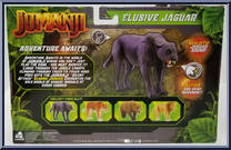 Elusive Jaguar from Jumanji - Basic Series manufactured by Lanard Toys [Back]