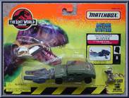 Humvee from Jurassic Park - Diecast - The Lost World manufactured by Matchbox [Front]