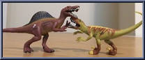 Velociraptor / Spinosaurus Action Figure