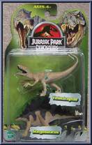 Velociraptor (Tan) / Stegosaurus (Tan) Action Figure
