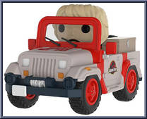 Park Vehicle from Jurassic Park - Pop! Rides manufactured by Funko [Loose]