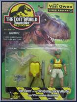 Nick Van Owen from Jurassic Park - Lost World - Humans - Series 1 manufactured by Kenner [Front]