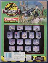 Roland Tembo from Jurassic Park - Lost World - Humans - Series 1 manufactured by Kenner [Back]