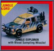 Jungle Explorer from Jurassic Park - Series 2 - Vehicles manufactured by Kenner [Ad]