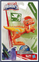 Dilophosaurus from Jurassic World - Playskool manufactured by Hasbro [Front]