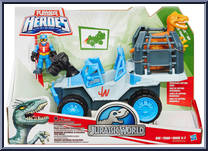 Dino Tracker 4x4 from Jurassic World - Playskool manufactured by Hasbro [Front]