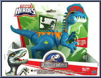 Electronic Dilophosaurus from Jurassic World - Playskool manufactured by Hasbro [Front]