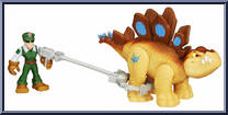 Stegosaurus (Track and Capture) from Jurassic World - Playskool manufactured by Hasbro [Loose]
