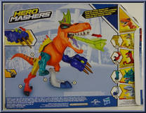 Tyrannosaurus Rex from Jurassic World - Hero Mashers manufactured by Hasbro [Back]