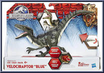 Velociraptor "Blue" from Jurassic World - Classic manufactured by Hasbro [Front]