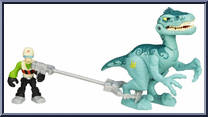 Velociraptor (Track and Capture) from Jurassic World - Playskool manufactured by Hasbro [Loose]