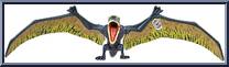 Dimorphodon (Yellow / Green) from Jurassic World - Camp Cretaceous - Attack Pack manufactured by Mattel [Loose]