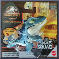 Mosasaurus from Jurassic World - Camp Cretaceous - Snap Squad manufactured by Mattel [Front]