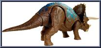 Triceratops from Jurassic World - Camp Cretaceous - Sound Strike manufactured by Mattel [Loose]