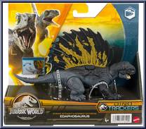 Edaphosaurus from Jurassic World - Dino Tracker - Strike Attack manufactured by Mattel [Front]
