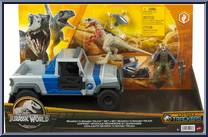 Search ‘n Smash Truck from Jurassic World - Dino Tracker - Vehicles manufactured by Mattel [Front]