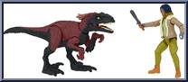 Kayla Watts & Pyroraptor from Jurassic World - Dominion - Basic Series manufactured by Mattel [Loose]