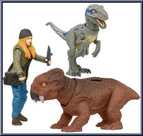 Maisie & Velociraptor 'Beta' from Jurassic World - Dominion - Basic Series manufactured by Mattel [Loose]