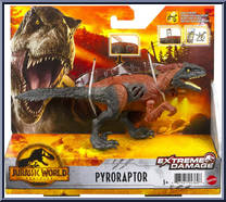 Pyroraptor from Jurassic World - Dominion - Extreme Damage manufactured by Mattel [Front]