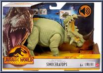 Sinoceratops from Jurassic World - Dominion - Roar Strikers manufactured by Mattel [Front]