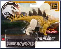 Craterosaurus from Jurassic World - Epic Evolution - Danger Packs manufactured by Mattel [Front]
