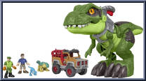Camp Cretaceous T-Rex Dinosaur Pursuit Playset Action Figure