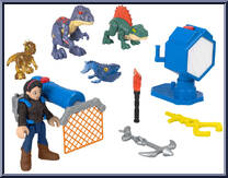 Evo-Scanner Multi-Pack Light-Up Dinosaur Playset Action Figure