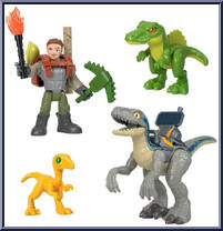 Owen Grady & Blue, Track & Trail Dino Pack Action Figure
