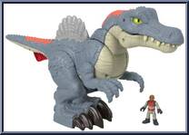 Ultra Snap Spinosaurus Dinosaur Action Figure