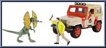 Dennis Nedry Getaway Pack from Jurassic World - Legacy Collection - Packs manufactured by Mattel [Loose]