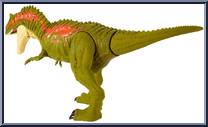 Albertosaurus from Jurassic World - Primal Attack - Massive Biters manufactured by Mattel [Loose]
